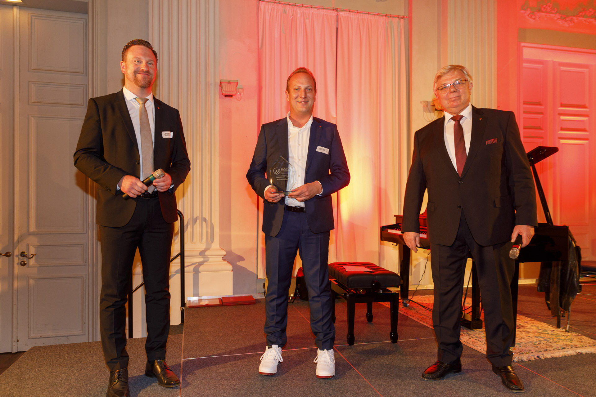 Nils Oehmichen bei der BVMID-Award-Verleihung